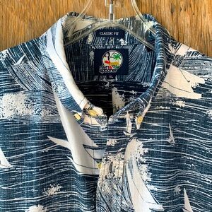 reyn spooner Reverse Print Aloha Shirt - Size XL